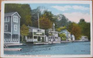 1920 Postcard Lake Archer   Wrentham, Massachusetts MA  