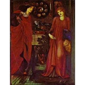  Hand Made Oil Reproduction   Edward Coley Burne Jones   32 