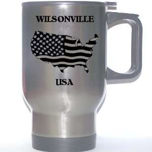  US Flag   Wilsonville, Oregon (OR) Stainless Steel Mug 