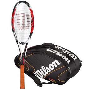  Wilson K 6.1 Tour 90 Tennis Racquet & Bag Bundle Sports 