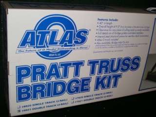   PRATT TRUSS BRIDGE KIT #6921 DOUBLE TRACK 3 RAIL NEW W BOX  