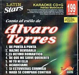 KARAOKE/ALVARO TORRES CD+G  