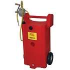 25 Gallon Fuel Chief Poly Gas Caddy with FM Approved Pump DOWJDI 