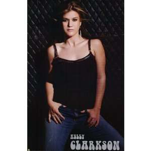  (22x34) Kelly Clarkson (Black Shirt) Music Poster Print 