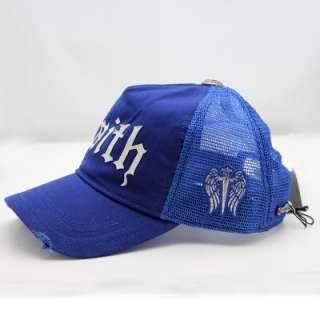 New Faith Connexion Faith Blue Logo Trucker Caps Hat  