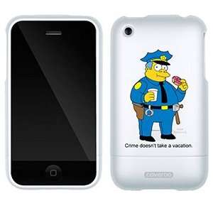  Chief Wiggum on AT&T iPhone 3G/3GS Case by Coveroo 