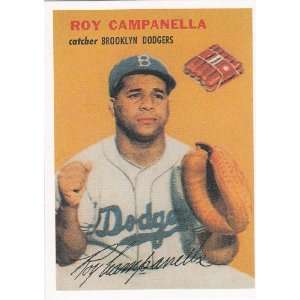  Roy Campanella 1954 Wilson Wieners Baseball Reprint Card 