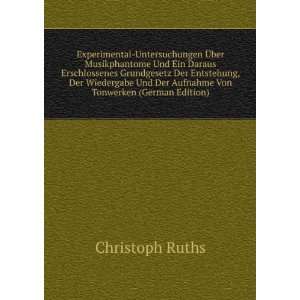   Wiedergabe Und Der Aufnahme Von Tonwerken (German Edition): Christoph