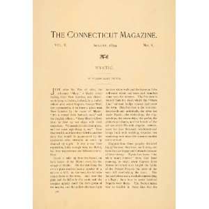  1899 Article William Wilbur Mystic River Connecticut Curse 