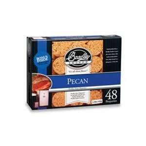   Pecan Flavor Bisquettes for Bradley Smokers   48 Pack