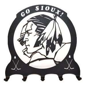  Fighting Sioux Logo Metal Key Rack