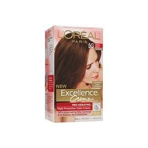   Oreal Permanent Hair Color Medium Golden Brown (Quantity of 4) Beauty