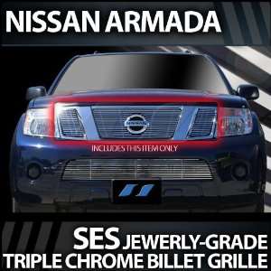  2008 2010 Nissan Armada SES Chrome Billet Grille (Top 