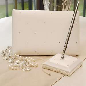  Starlight Guest Book & Pen Set: Office Products