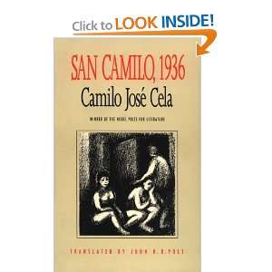   of the Year 1936 in Madrid [Paperback] Camilo José Cela Books