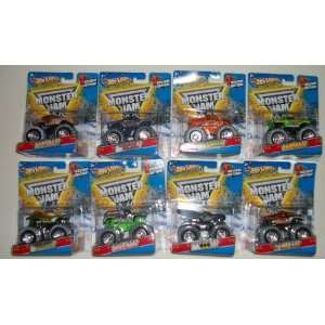 Whole Holiday Set !!Hot Wheels Monster Jam 1:64 2011 Holiday Editions 