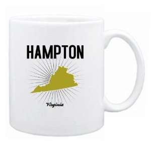   Hampton Usa State   Star Light  Virginia Mug Usa City