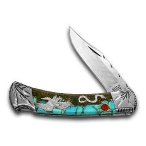  BUCK 110 Ghostown Eagles Folding Hunter 1/1 Pocket Knife 