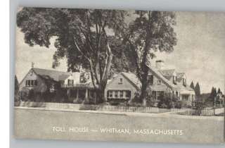 Old PostcardToll House InnWhitman,Massachusetts/MA  