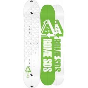  Rome Whiteroom Splitboard Snowboard 158