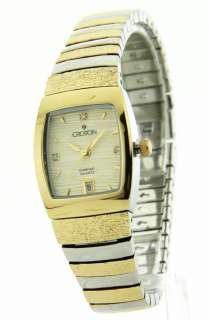 CN207323TTCD Womens Croton Watch Date Diamond Quartz Dress New 