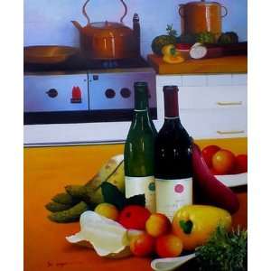  Fine Oil Painting, Still Life S026 8x10