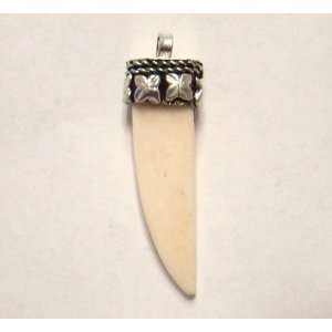  Elephant White Tooth Pendant 1.5L 