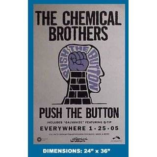 THE CHEMICAL BROTHERS Push The Button Poster 24x36
