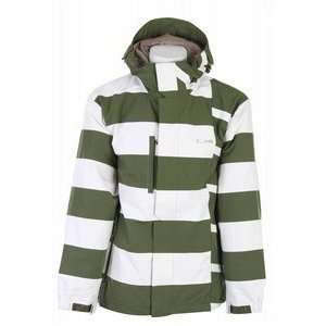 Planet Earth Unit Snowboard Jacket Chive White  Sports 