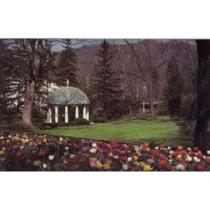    Greenbrier Hotel Spring House Post Card 70s 