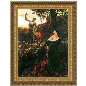  Chivalry, 1885, Canvas Replica Painting Medium