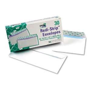  Park   Redi Strip Security Tinted Envelope, Contemporary, #10, White 
