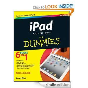 iPad All in One For Dummies Nancy C. Muir  Kindle Store