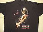 Vintage MERLE HAGGARD 90s country music concert TOUR t shirt XXL