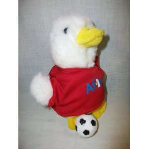  Aflac Talking Plush SOCCER Duck (6): Toys & Games