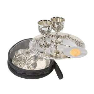Holy Land Gifts Communion Set: Silver plated