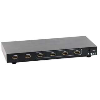 HDMI 4x2 Matrix Amplifier Switch Splitter 4 port 1080p (4 input, 2 
