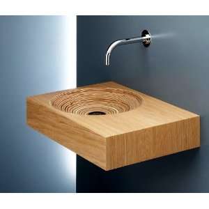  Limbus Wood Bathroom Sink in Birch and Oak: Home 