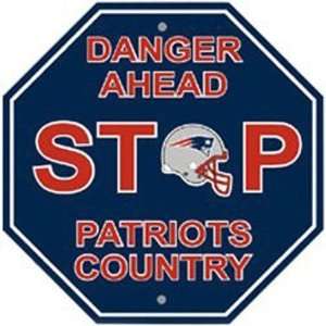   NFL Football   New England Patriots Danger Ahead Sports & Outdoors