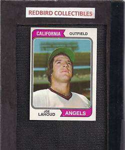 1974 Topps #512 Joe Lahoud ANGELS  EX/  