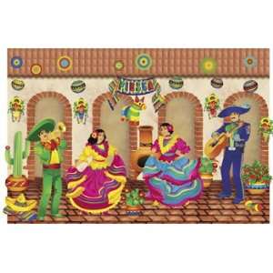 Fiesta Design A Room Wall Background   Party Decorations & Backdrops 