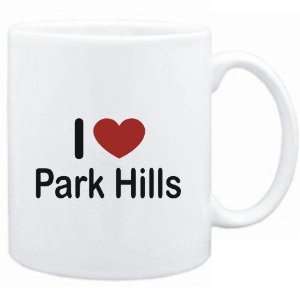  Mug White I LOVE Park Hills  Usa Cities: Sports 