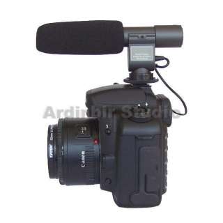 Stereo Video Shotgun Mic for Canon 7D,T2i 550D  