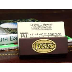  Burlington Bees   Business Card Holder: Sports & Outdoors