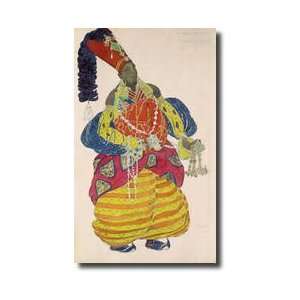  The Great Eunuch Costume Design For Diaghilevs Production 