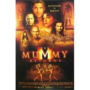  Mummy Returns  2001   Original 27x40 Movie Poster 