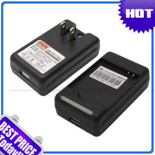 2x 1400mAh HB5K1H Battery + Dock Wall AC Charger For Huawei M865 C8650 