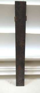 vintage BANDOW METAL RULER w/clip TOOL 6 inch ★  