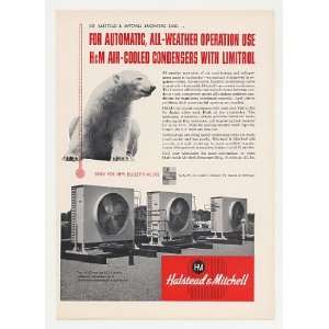   Halstead & Mitchell Air Cooled Condensers Print Ad: Home & Kitchen
