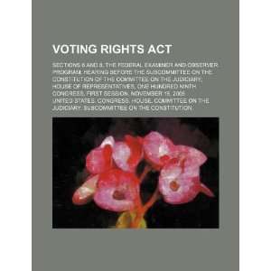 Voting Rights Act sections 6 and 8 (9781234346829 
